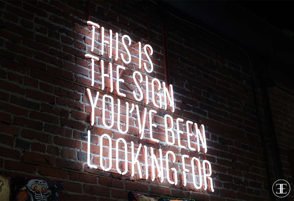 This is the sign you've been looking for.